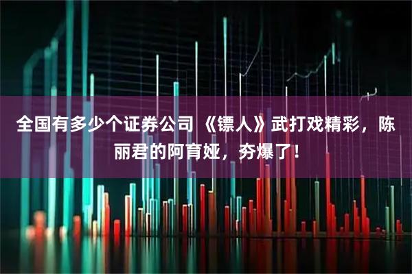 全国有多少个证券公司 《镖人》武打戏精彩，陈丽君的阿育娅，夯爆了！